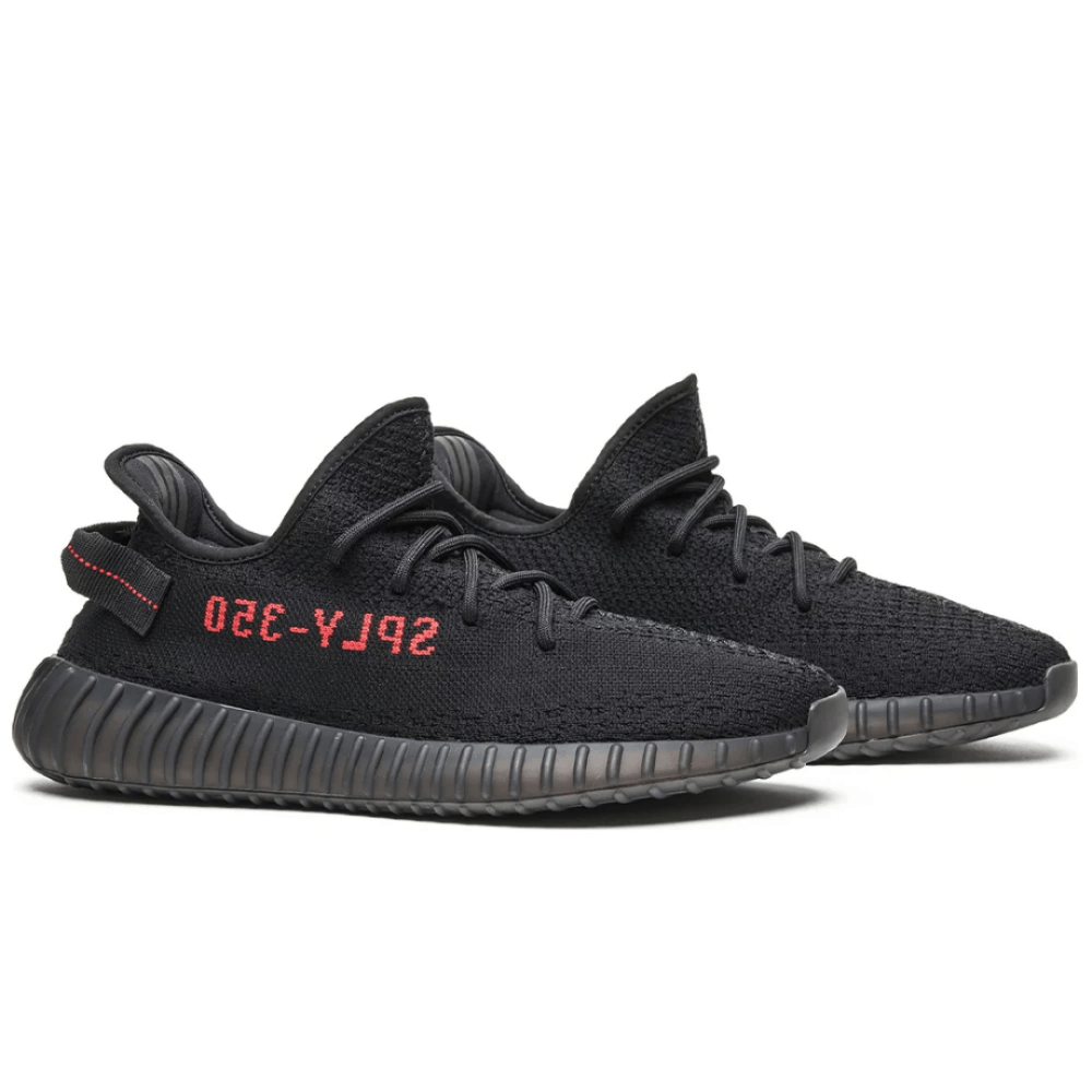 Yeezy Boost 350 V2 “Black/Red” - Cloud Treadadidas yeezy black red uaeauthentic yeezy dubai