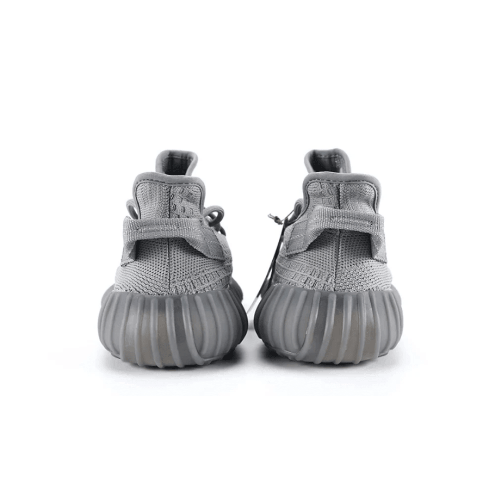 Yeezy Boost 350 V2 Space Ash on feet Dubai