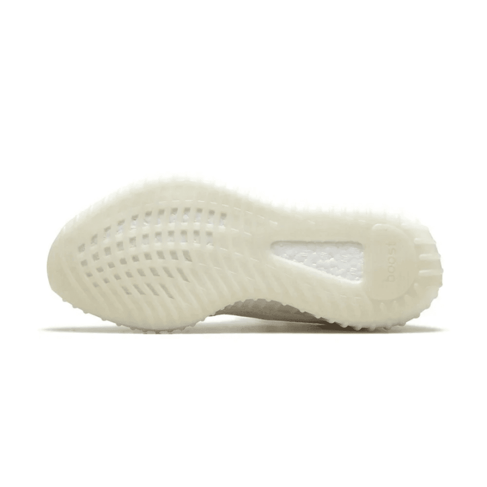 Yeezy Boost 350 V2 Triple White texture macro